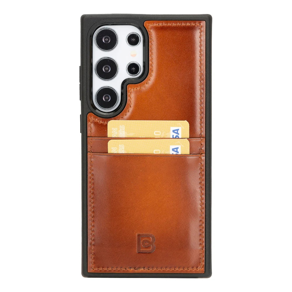 Bouletta Samsung Galaxy S24 Series Leather Case with Card Holder - FXCP