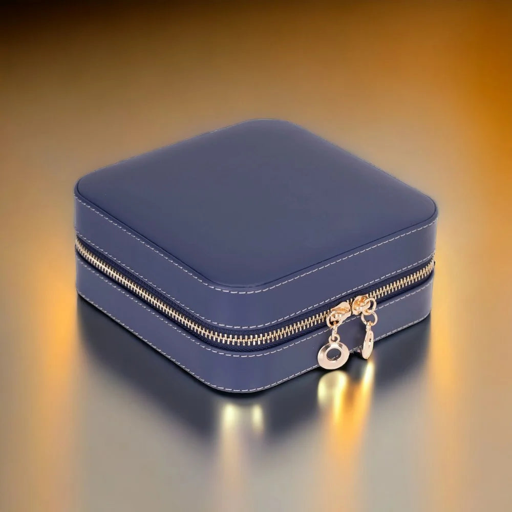 Amanda Leather Jewelry Box, Large