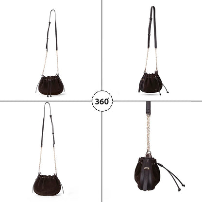 Valentina Women's Suede Leather Bag