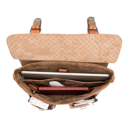 Olympus Leather Business Briefcase / Laptop Case