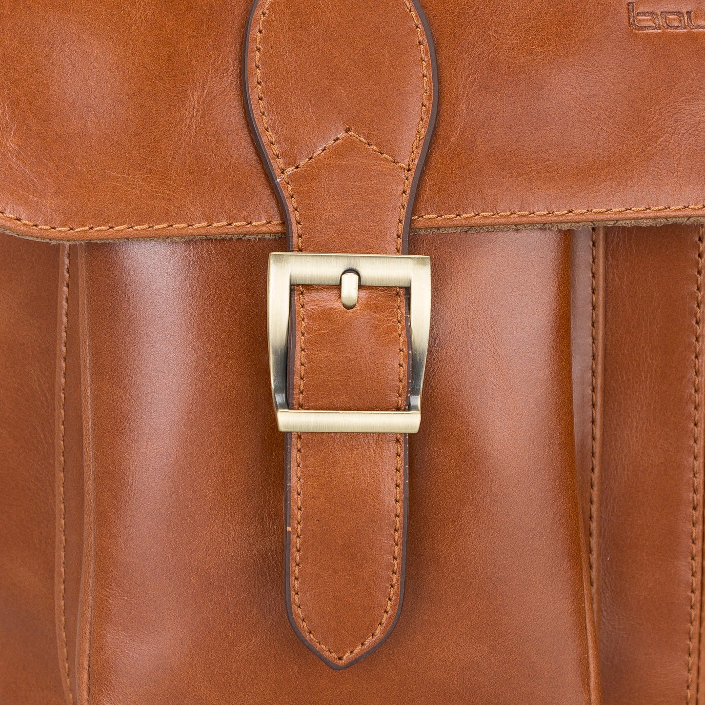 Olympus Leather Business Briefcase / Laptop Case
