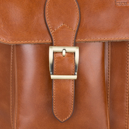 Olympus Leather Business Briefcase / Laptop Case