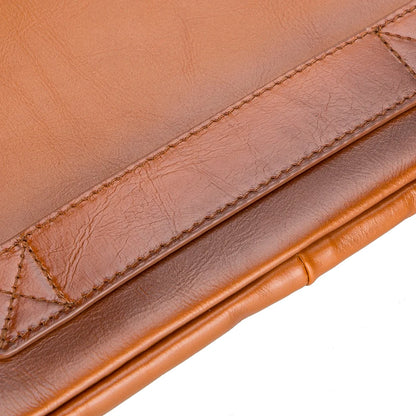 Awe Laptop / Tablet Slim Leather Bag
