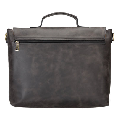 Olympus Leather Business Briefcase / Laptop Case