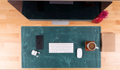 Single Layer Leather Desk Mat Large Size
