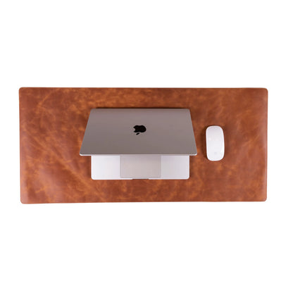 Single Layer Leather Desk Mat Medium Size