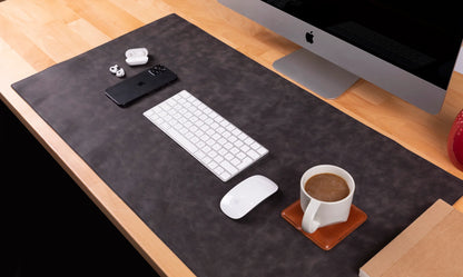 Single Layer Leather Desk Mat Large Size
