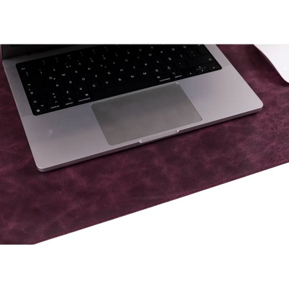 Single Layer Leather Desk Mat Medium Size