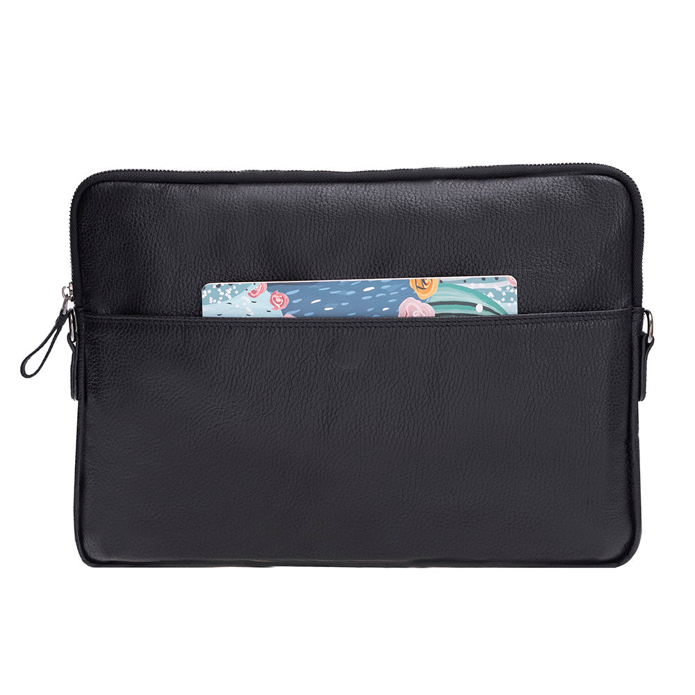 Leeds Slim Leather Laptop / Tablet Sleeve