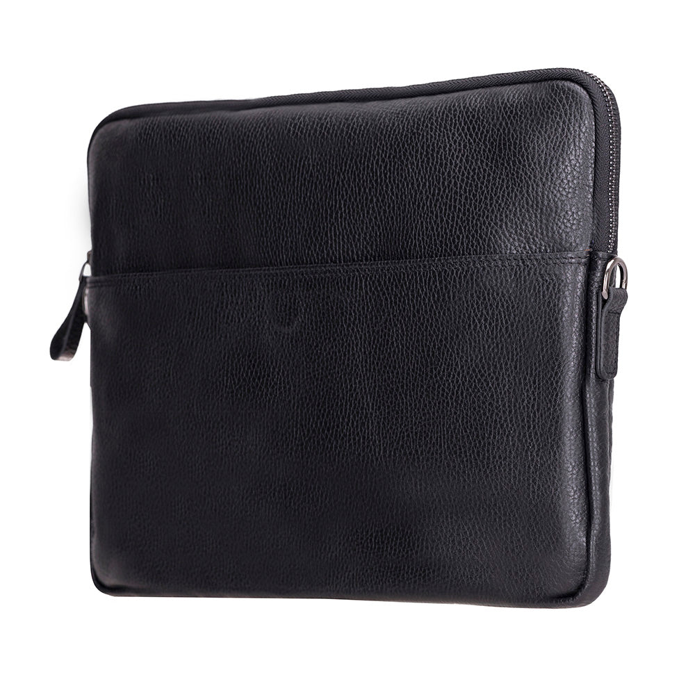 Leeds Slim Leather Laptop / Tablet Sleeve