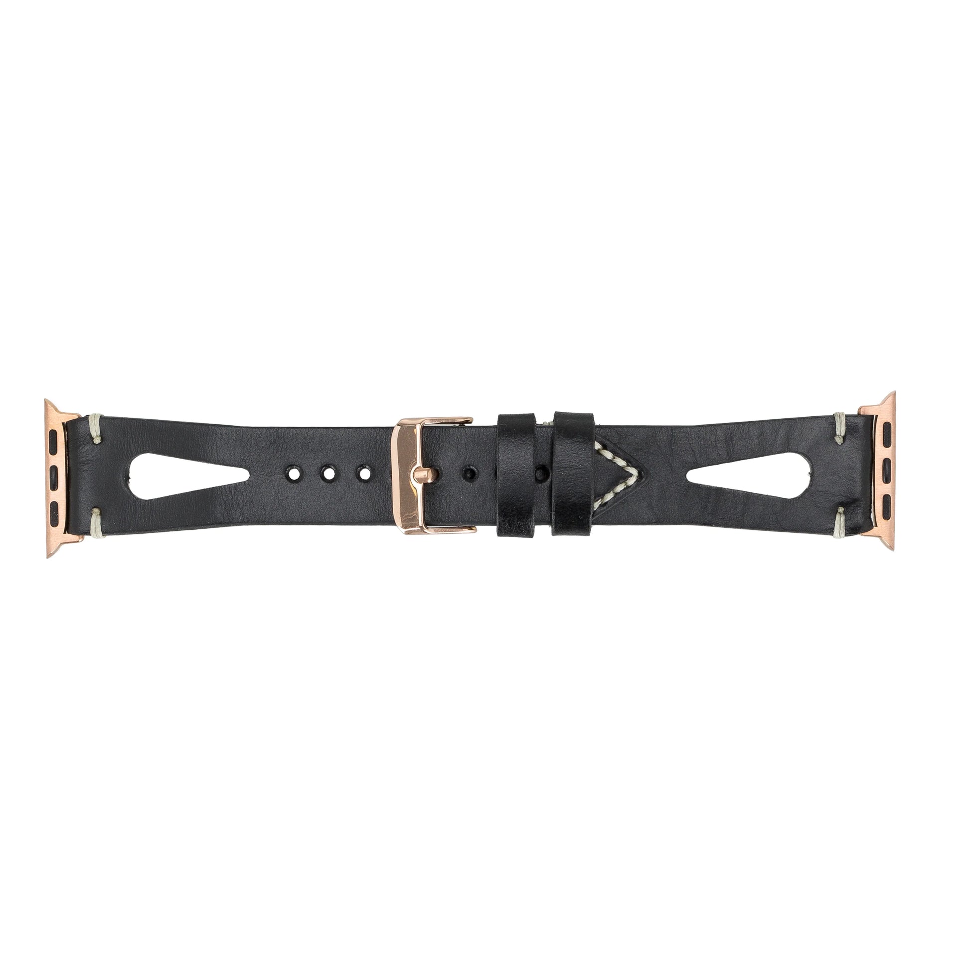 Leather Apple Watch Bands - BA2 Style Drop Cut F3
