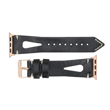 Leather Apple Watch Bands - BA2 Style Drop Cut F3
