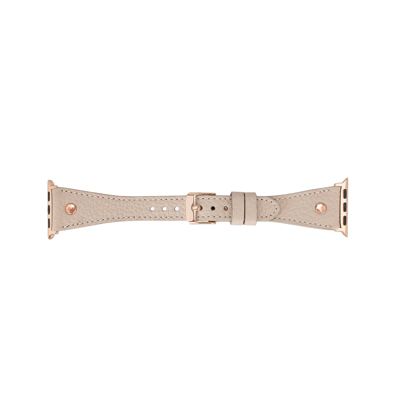 Leather Apple Watch Bands - Clasic Slim Style BRN7