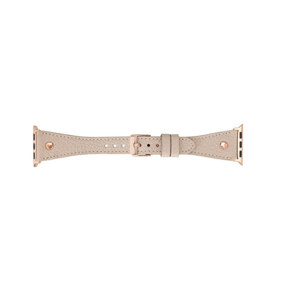 Leather Apple Watch Bands - Clasic Slim Style BRN7