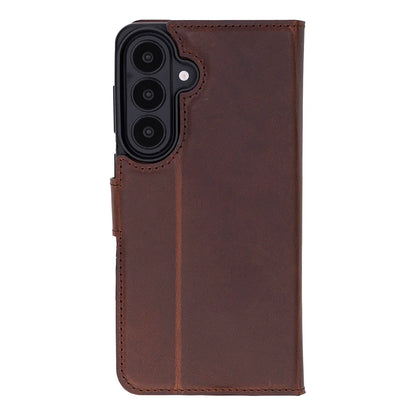 Magic Samsung Galaxy S26 Plus Detachable Leather Wallet Case