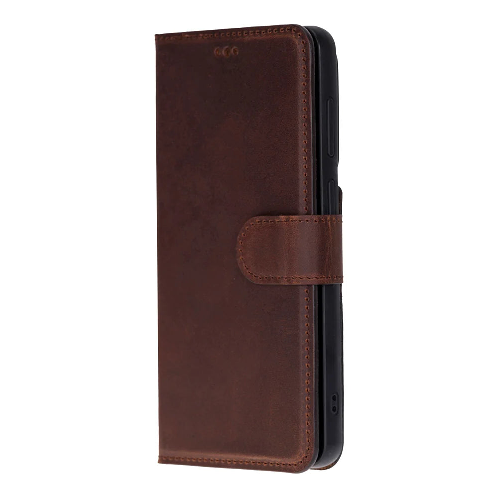 Magic Samsung Galaxy S26 Plus Detachable Leather Wallet Case