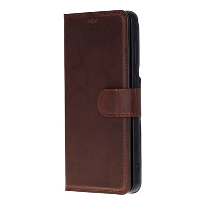 Magic Samsung Galaxy S26 Plus Detachable Leather Wallet Case
