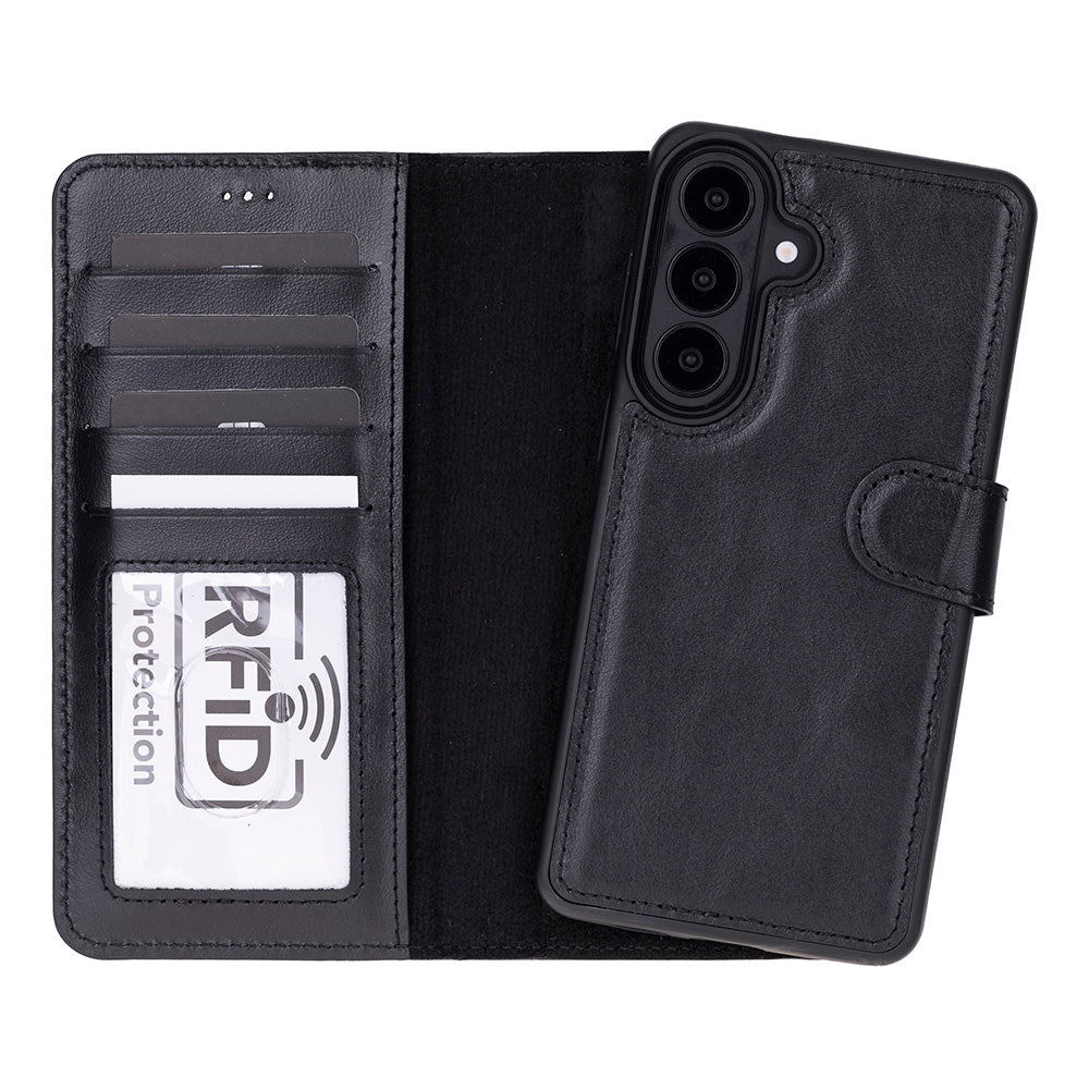 Magic Samsung Galaxy S26 Leather Detachable Wallet Case