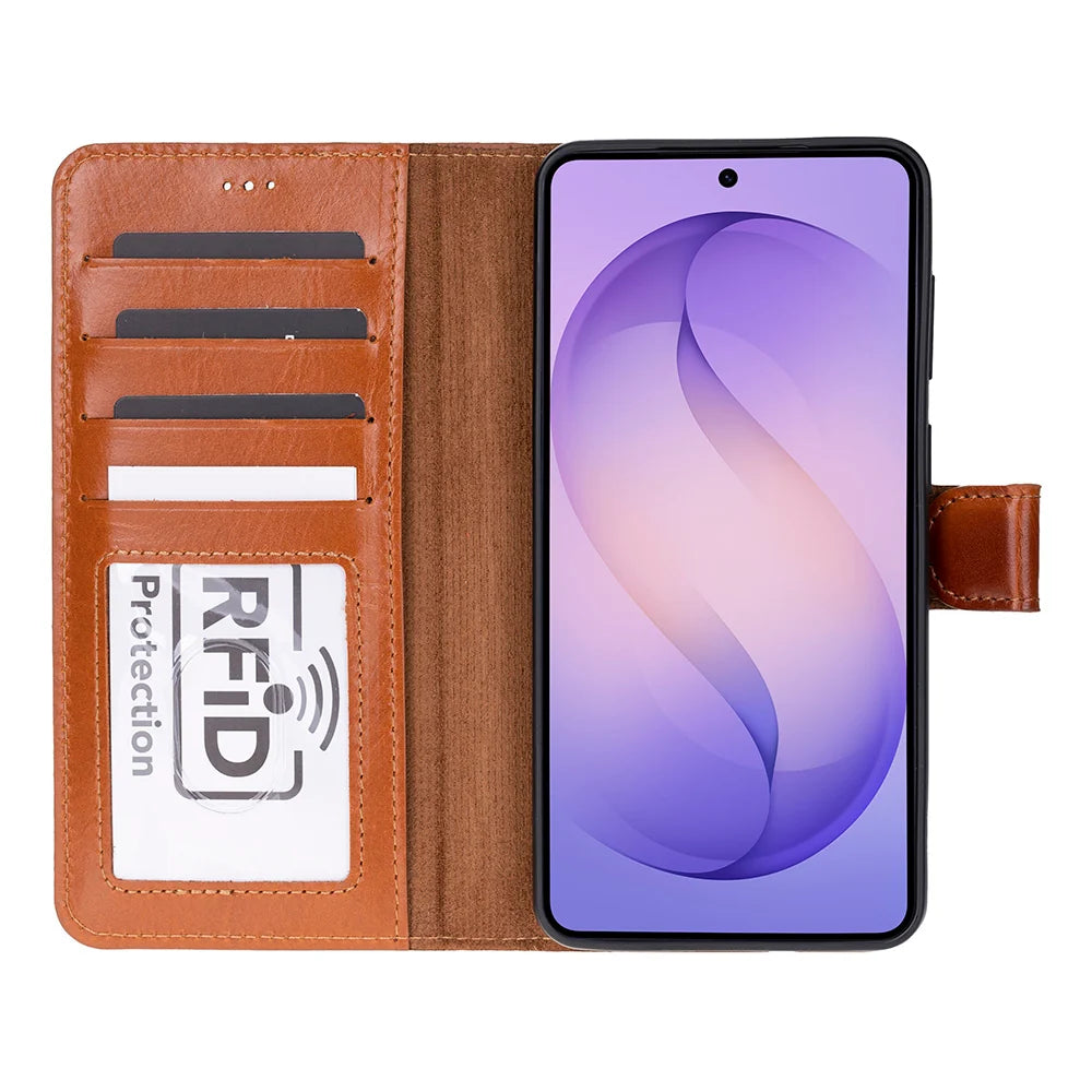 Magic Samsung Galaxy S26 Leather Detachable Wallet Case
