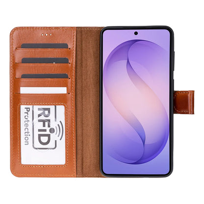 Magic Samsung Galaxy S26 Leather Detachable Wallet Case