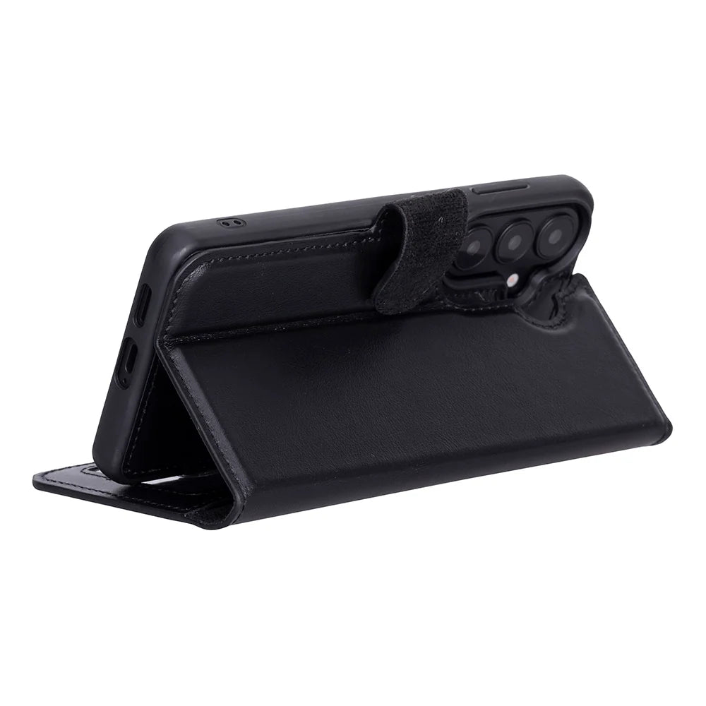 Magic Samsung Galaxy S26 Detachable Leather Wallet Case