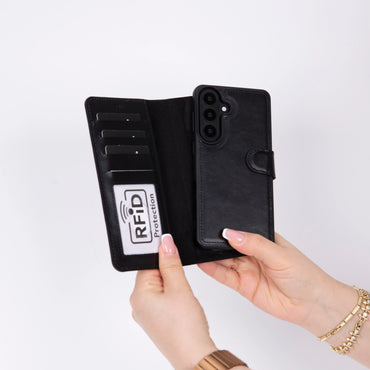 Magic Samsung Galaxy S26 Leather Detachable Wallet Case