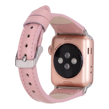 Leather Apple Watch Bands - Clasic Slim Style BRN7