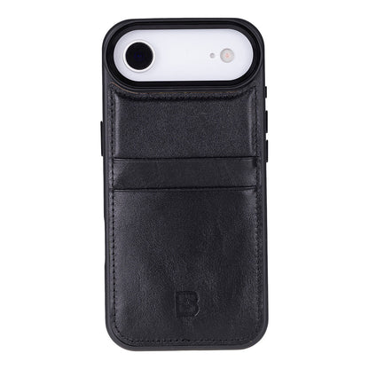 Flex Cover Leather I Phone 17 Air Case With Card Holder
