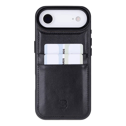 Flex Cover Leather I Phone 17 Air Case With Card Holder