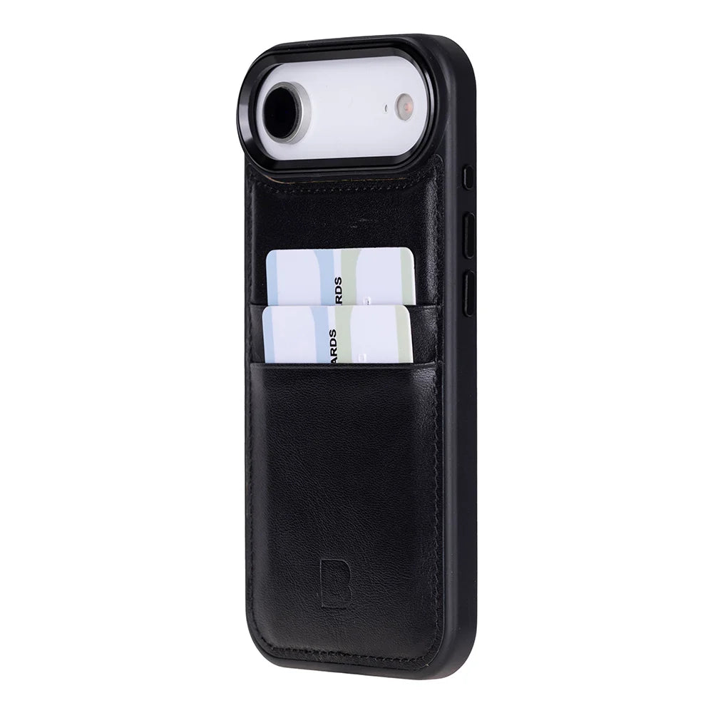 Flex Cover Leather I Phone 17 Air Case With Card Holder