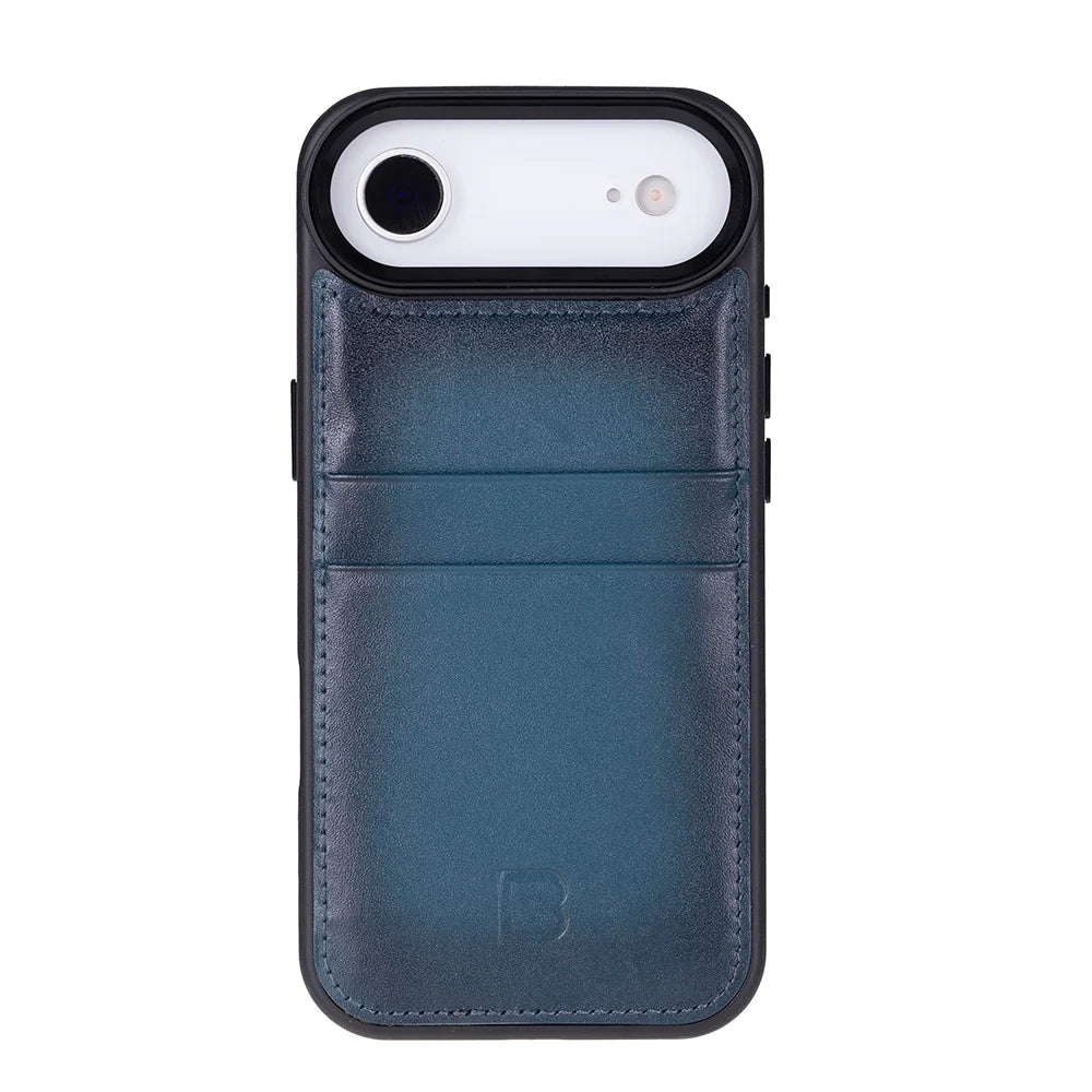 Flex Cover Leather I Phone 17 Air Case With Card Holder