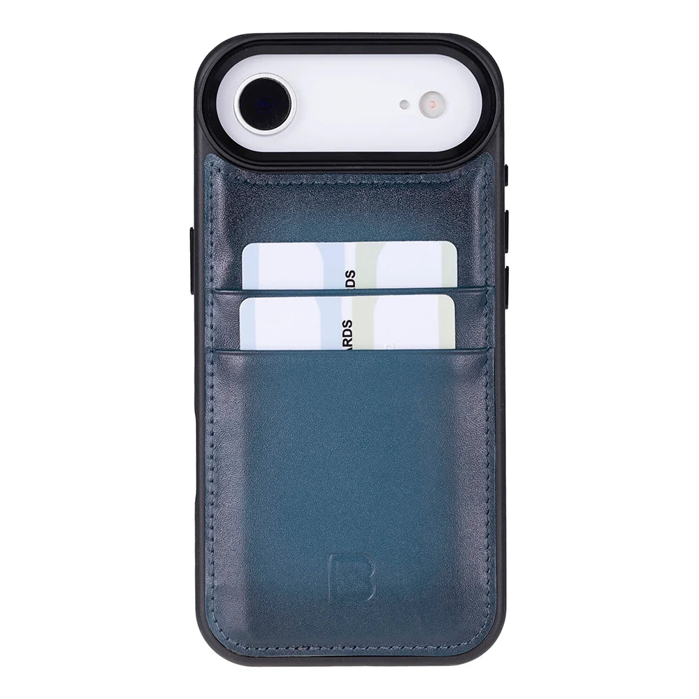 Flex Cover Leather I Phone 17 Air Case With Card Holder