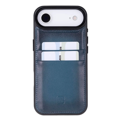 Flex Cover Leather I Phone 17 Air Case With Card Holder