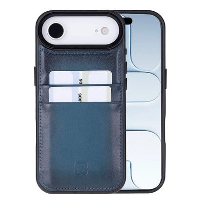 Flex Cover Leather I Phone 17 Air Case With Card Holder