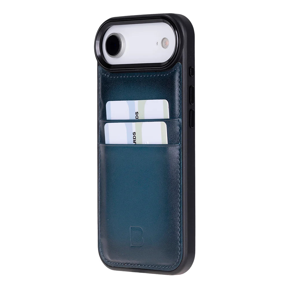 Flex Cover Leather I Phone 17 Air Case With Card Holder