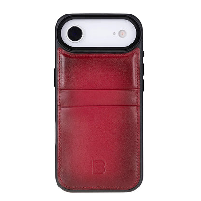 Flex Cover Leather I Phone 17 Air Case With Card Holder