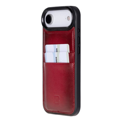 Flex Cover Leather I Phone 17 Air Case With Card Holder