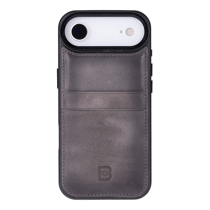 Flex Cover Leather I Phone 17 Air Case With Card Holder