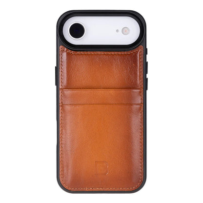Flex Cover Leather I Phone 17 Air Case With Card Holder