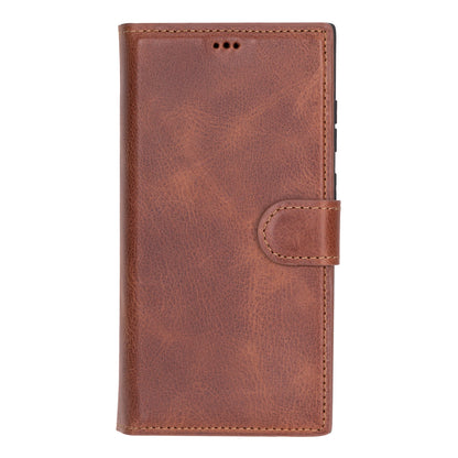 Magic Samsung Galaxy S23 Ultra Leather Detachable Wallet Case