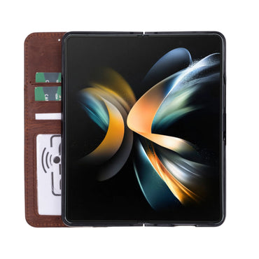 Wallet Id Leather Samsung Galaxy Z Fold5 Folio Case