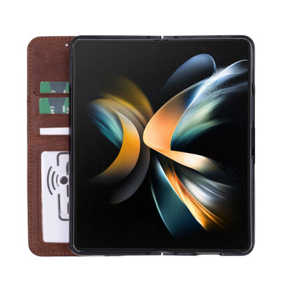 Wallet Id Leather Samsung Galaxy Z Fold5 Folio Case