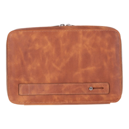 Orbex Leather Travel Cable Organizer