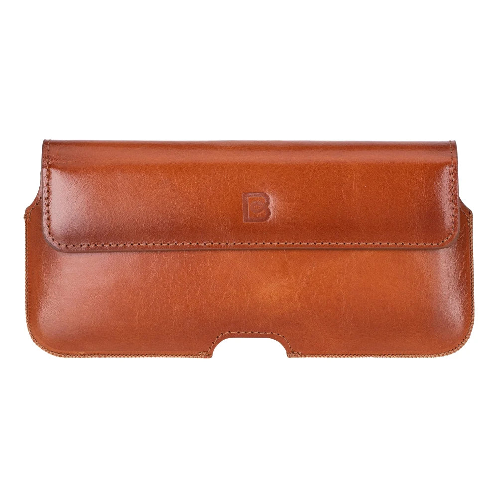 Aslant Belt I Phone 16 Pro Leather Case