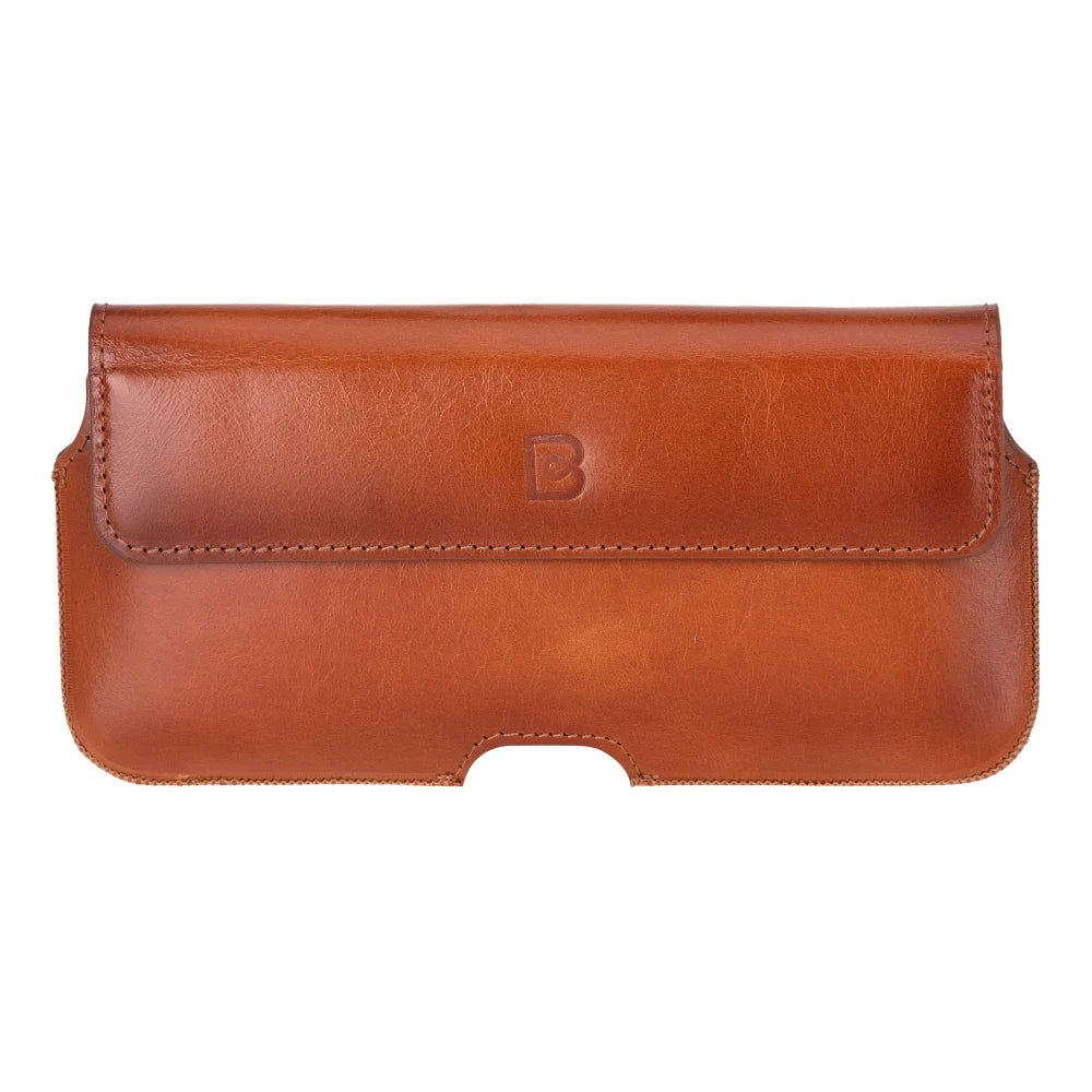 Aslant Belt I Phone 16 Pro Leather Case