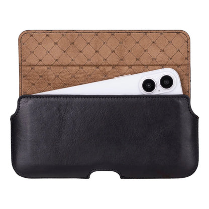 Aslant Belt I Phone 16 Pro Leather Case