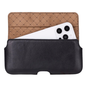 Aslant Belt I Phone 16 Pro Leather Case