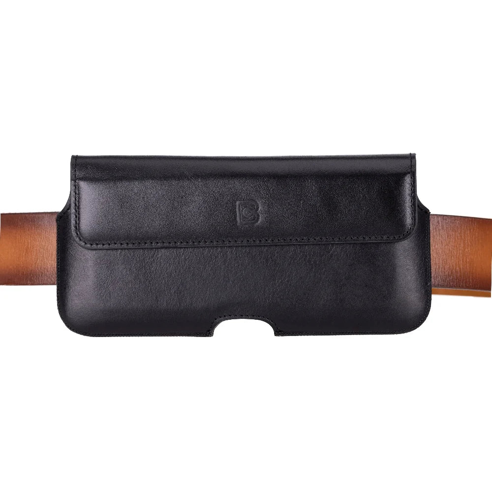 Aslant Belt I Phone 16 Pro Leather Case
