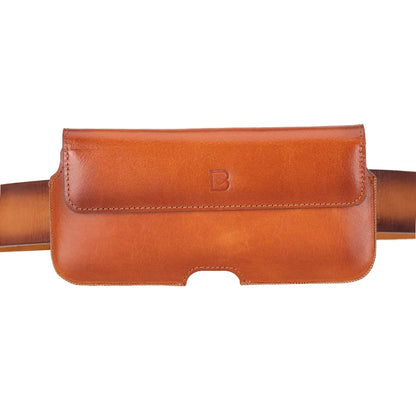 Aslant Belt I Phone 16 Pro Leather Case