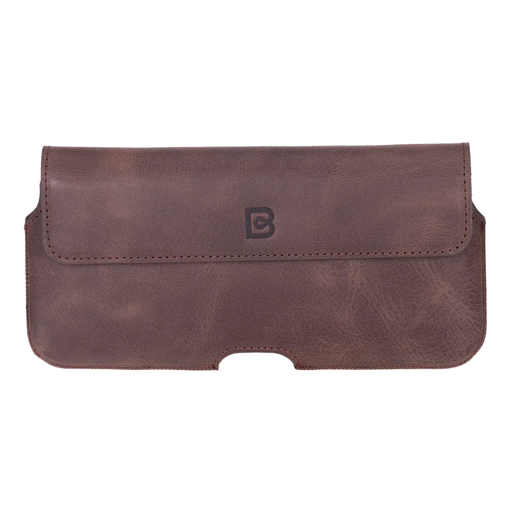 Aslant Belt I Phone 16 Pro Leather Case